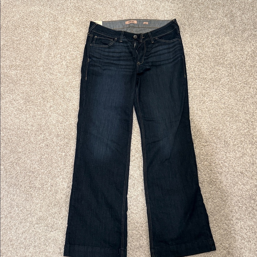 NWT Ariat Dark Blue Denim Jeans